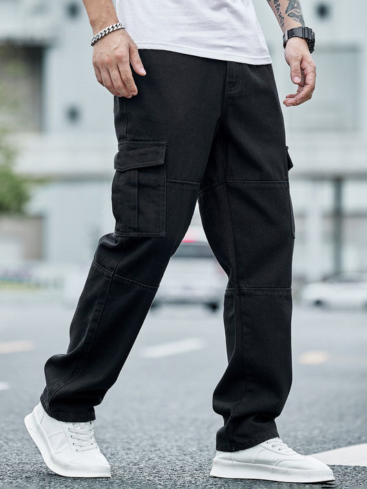 Tactical Cargo Pants - Black